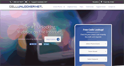 Desktop Screenshot of cellunlocker.net